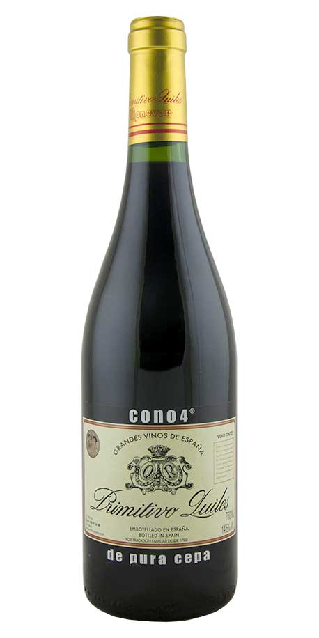 Primitivo Quiles Cono 4 Tinto, 750ml