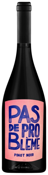 Pas De Problème Pinot Noir, 750ml