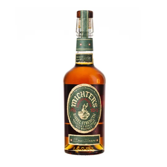 Michter's US-1 Limited Release Barrel Strength Kentucky Straight Rye Whiskey, 750ml