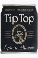Tip Top Espresso Martini Can, 100ml