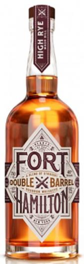 Fort Hamilton Double Barrel Bourbon Whiskey, 750ml
