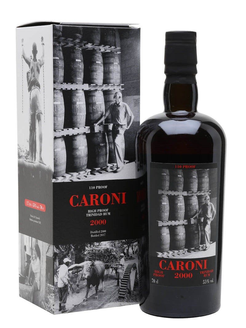 Caroni 2000 Velier 17 Year Old High Proof Heavy Rum, 750ml
