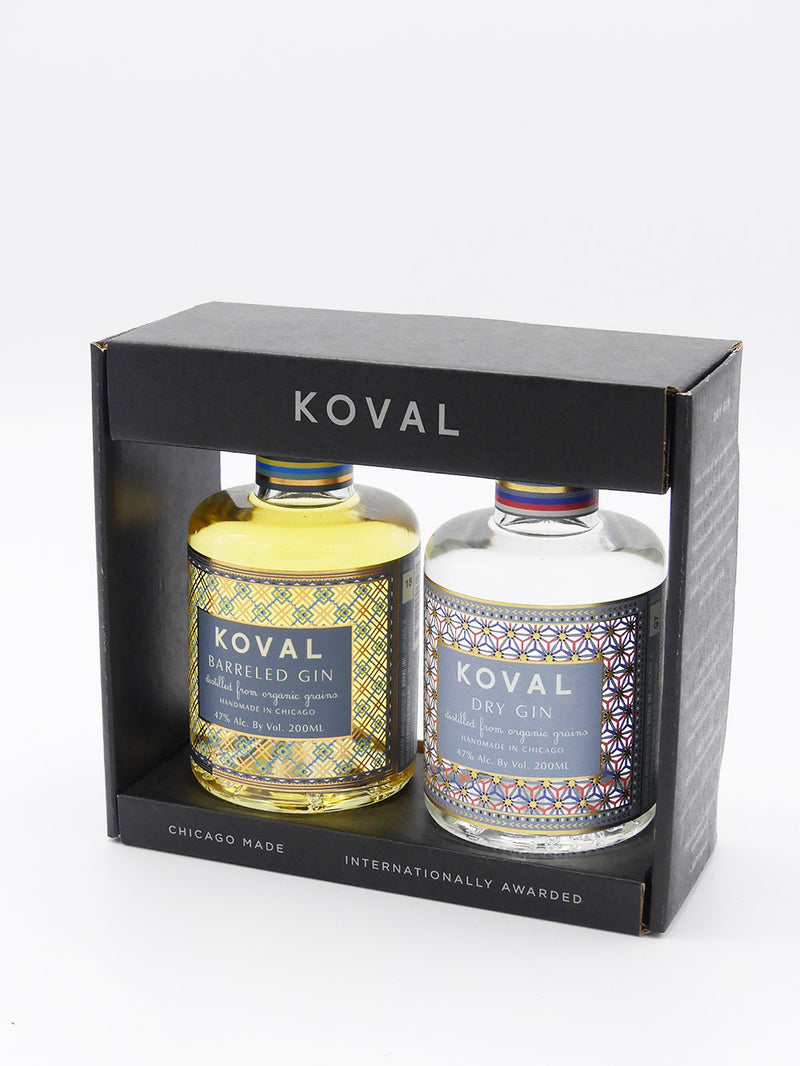 Koval Gin Gift Set, 200ml