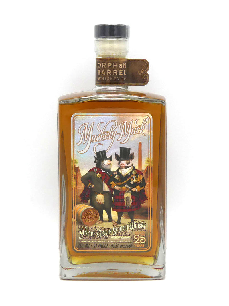 Orphan Barrel Muckety-Muck 25 Years Single Grain Scotch Whisky, 750ml