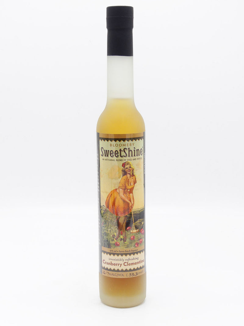 Bloomery SweetShine Cranberry Clementine Liquor, 375ml