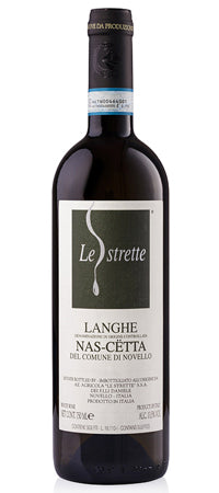 Le Strette Langhe Nas-Cetta Del Comune Di Novello, 750ml