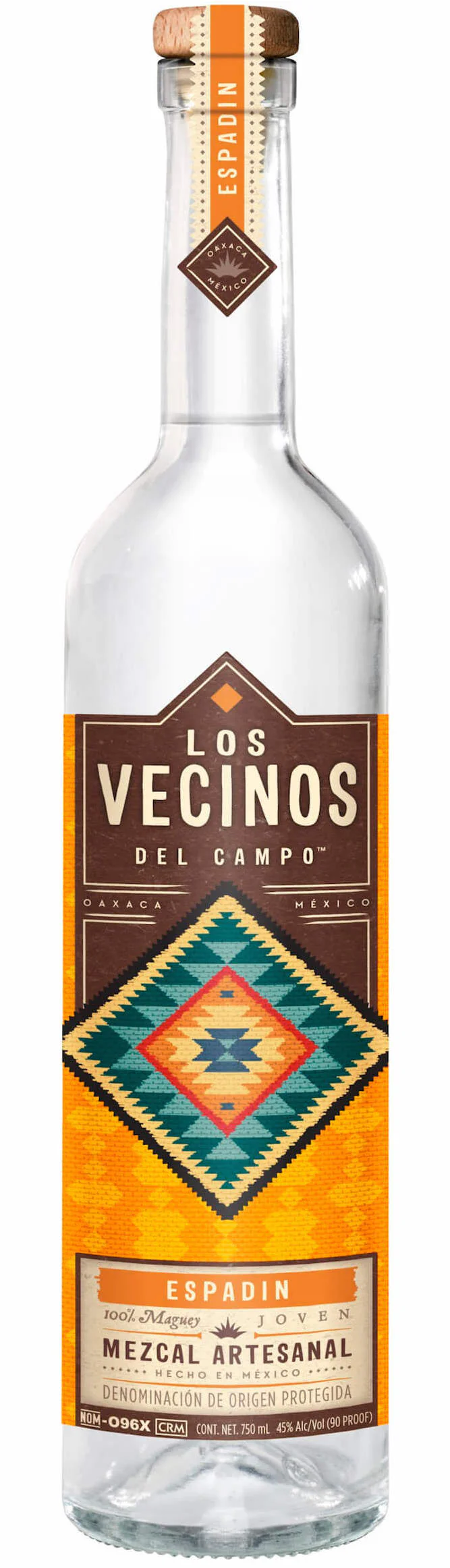 Los Vecinos del Campo Espadin Mezcal, 750ml