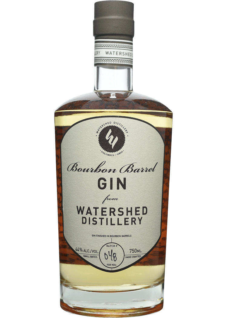 Watershed Distillery Bourbon Barrel Gin, 750ml