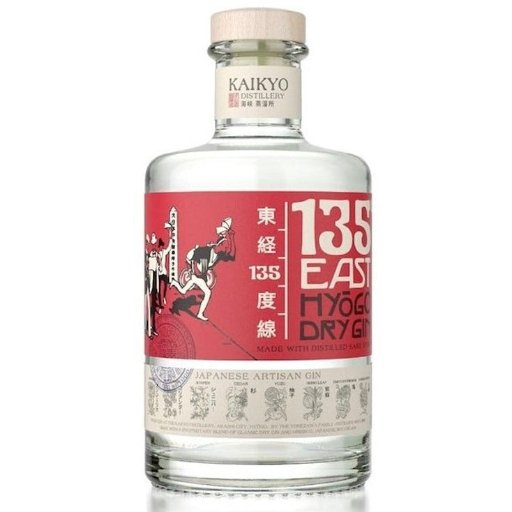 135 East Hyogo Dry Gin, 750ml