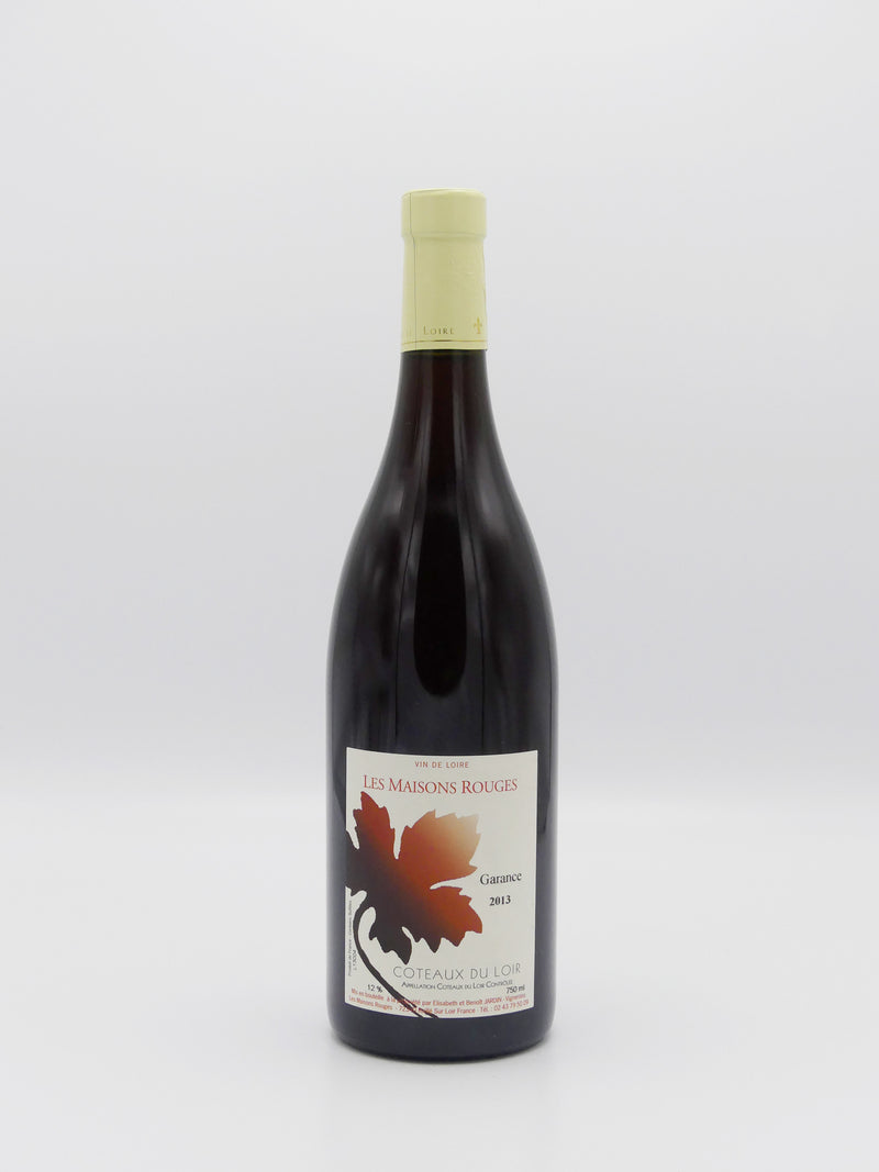 Les Maisons Rouges Garance Coteaux du Loir, 750ml