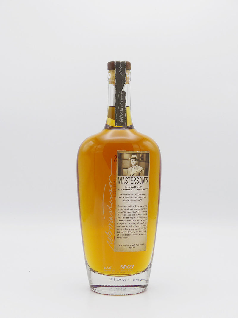 Masterson's 10 Years, 750ml