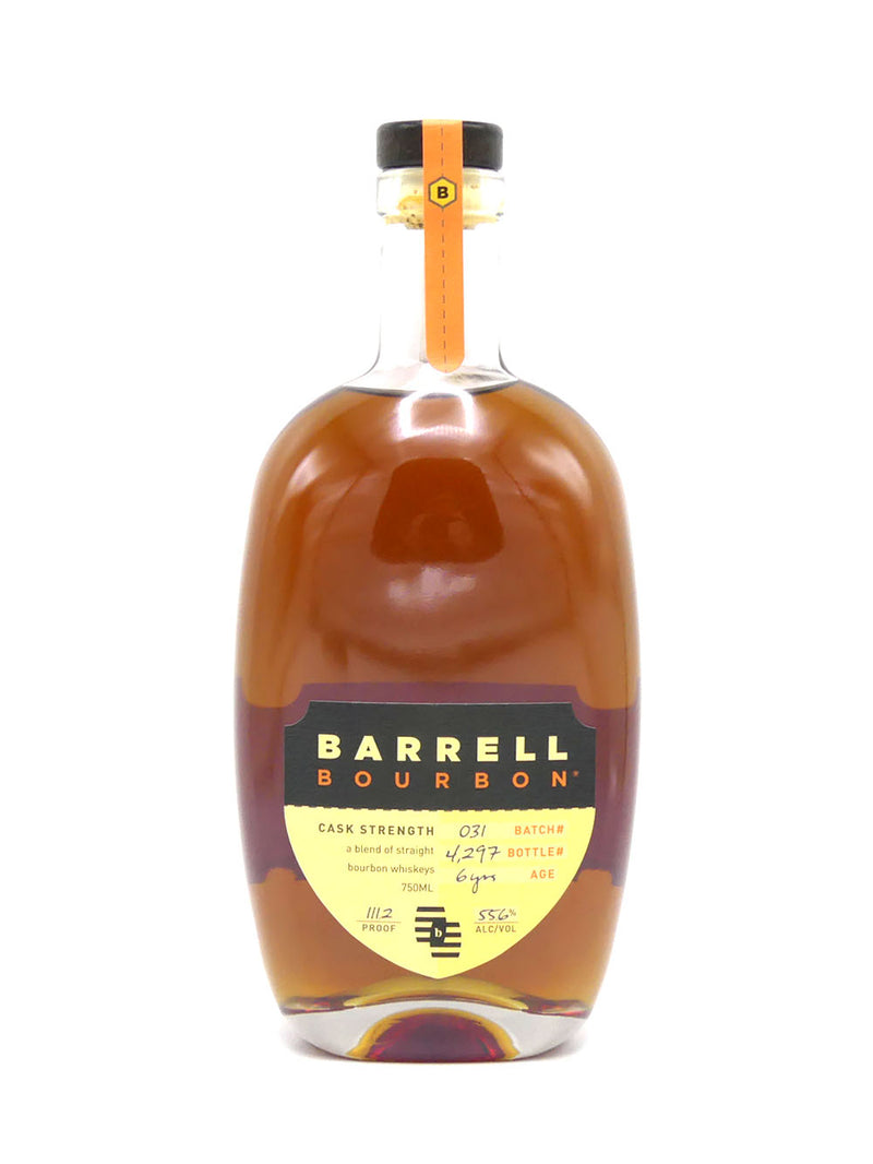 Barrell Bourbon Cask Strength Batch No. 31
