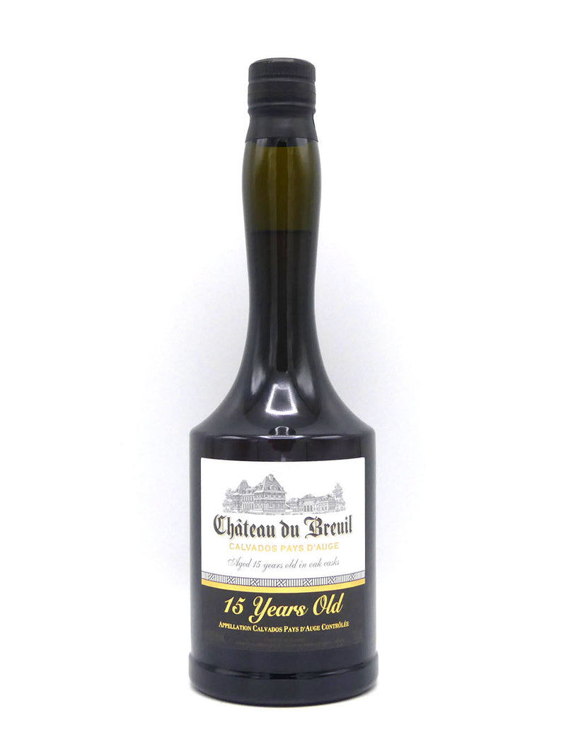 Calvados Pays D'Auge Chateau du Breuil 15yo, 750ml