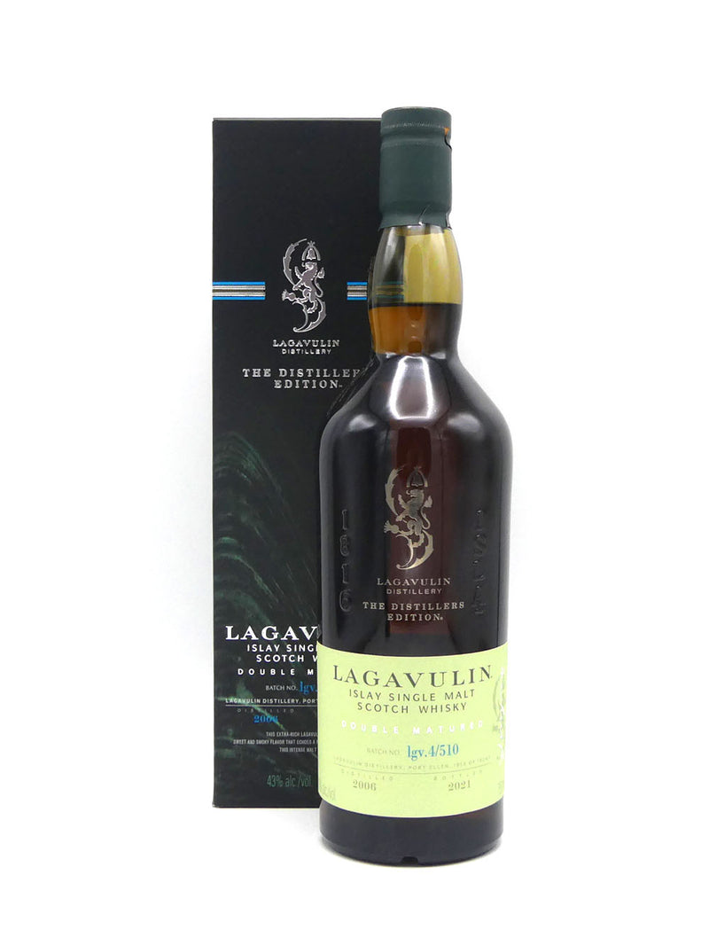 Lagavulin Distillers Edition Single Malt Scotch Whisky Distilled 2006, 750ml